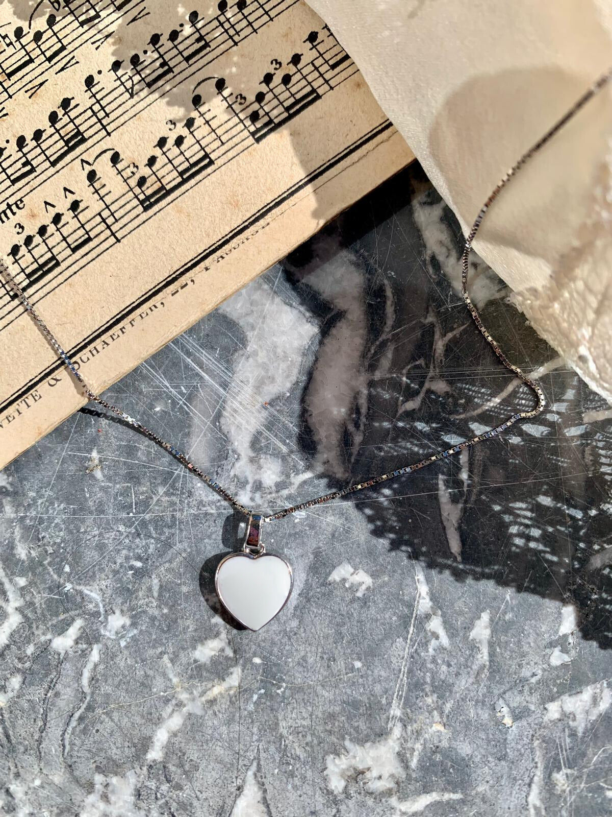 Collier Lait Maternel Only One Heart - Bijou Cœur Simple Minimaliste