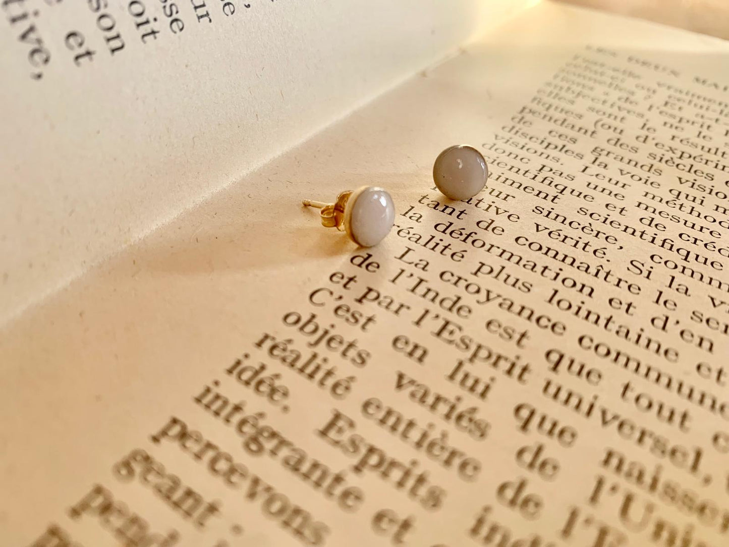 Boucles d'oreille lait maternel simplissime