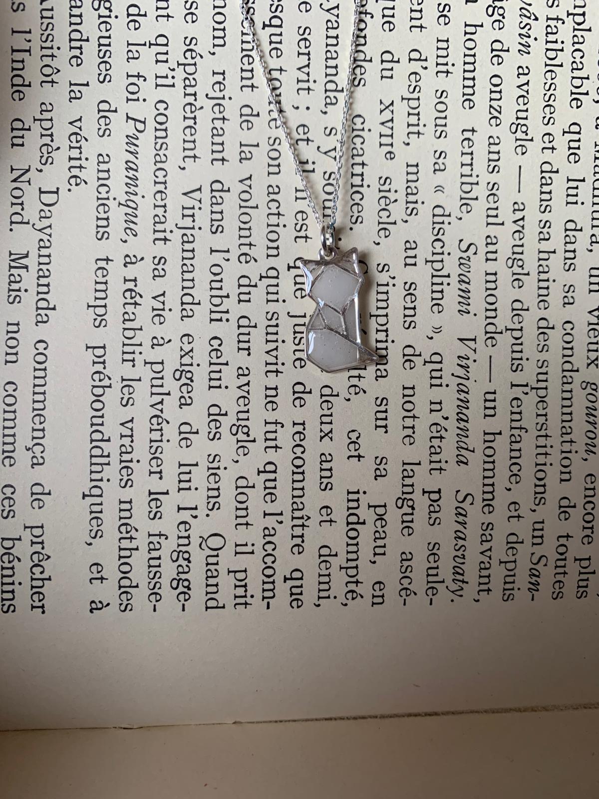 Pendentif lait maternel renard