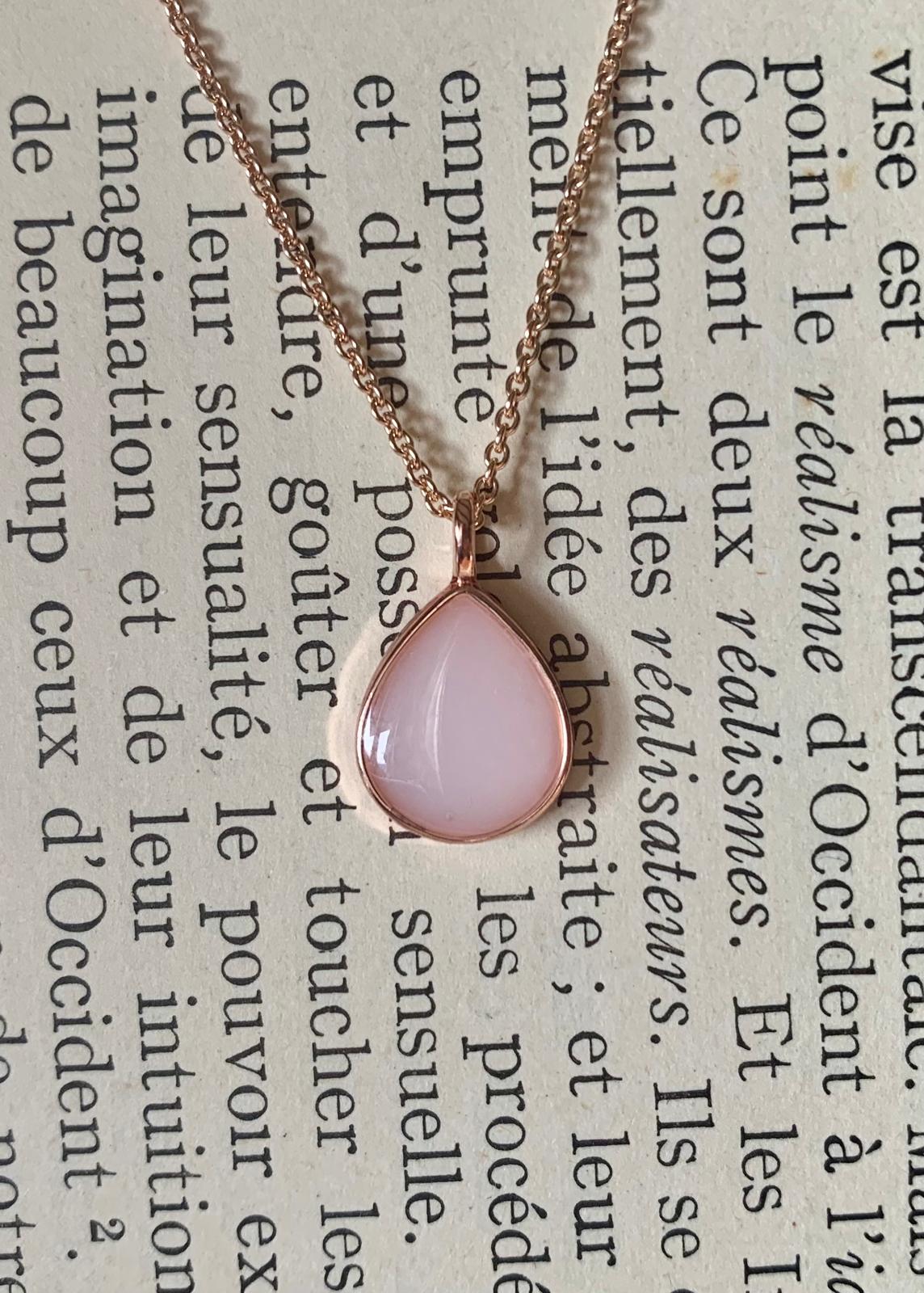 Pendentif lait maternel goutte