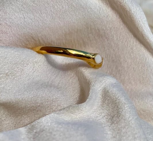 Bague Lait Maternel Eternity Éternité - Bijou Alliance Souvenir