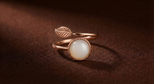 Bague réglable Gold Filled 14K - Bijou Lunette 8mm Artisanal