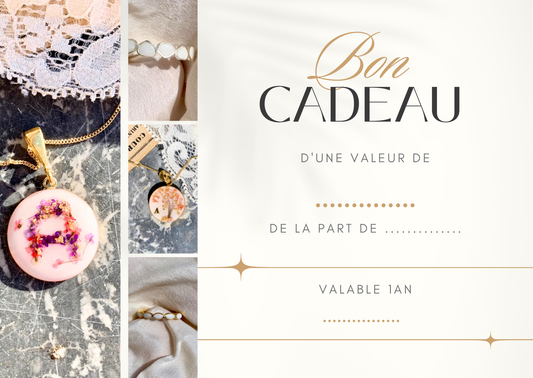Carte Cadeau Chérinel - Bijoux Précieux au Lait Maternel