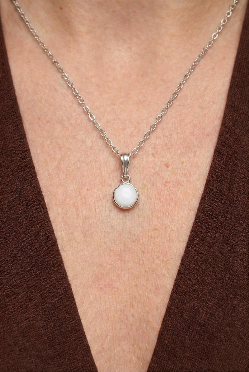 Coffret Duo Le Lien Éternel Mère-Enfant - Bague Lune & Pendentif Cœur