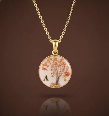 Pendentif Lait Maternel Arbre de Vie Cheveux - Bijou Symbolique Famille