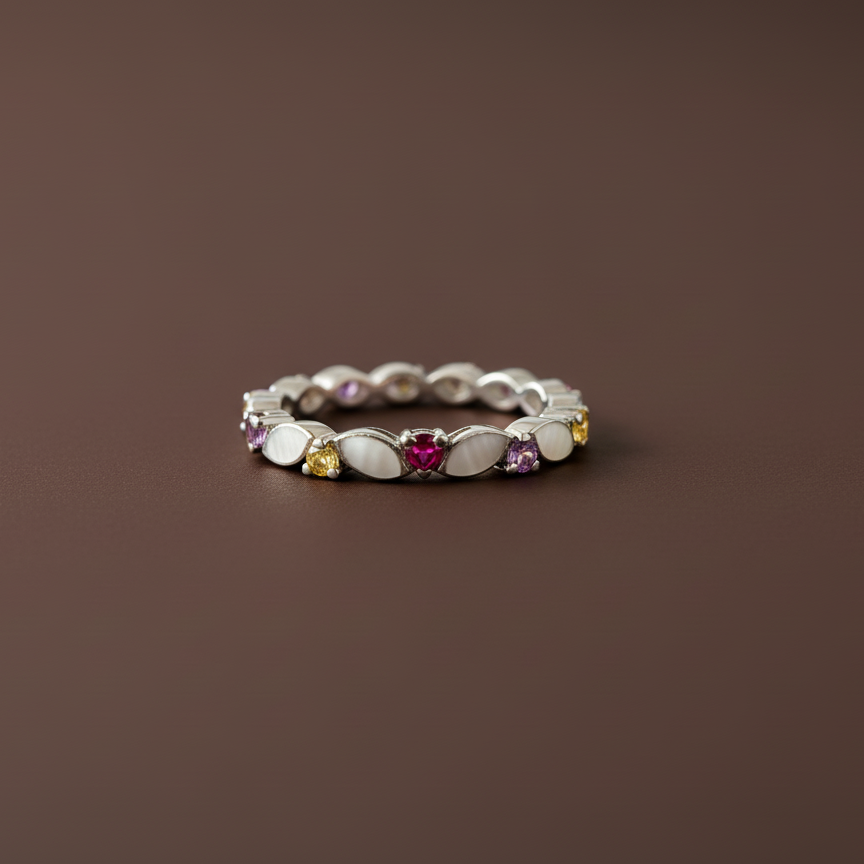 Bague Lait Maternel Emmée — Les Couleurs de Votre Famille