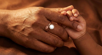 Bague réglable Gold Filled 14K - Bijou Lunette 8mm Artisanal