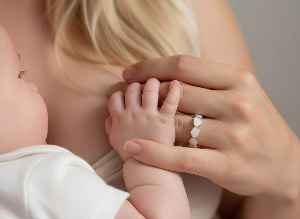Bague Lait Maternel Full Love Amour - Bijou Romantique Passion